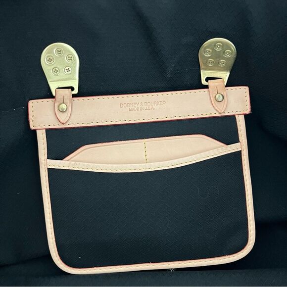 Dooney & Bourke Leather & Canvas Cabriolet Weekender Travel Bag - Picture 5 of 12